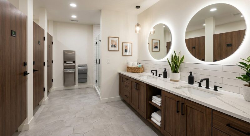 Industrial Bathroom Renovation in Littleton, CO