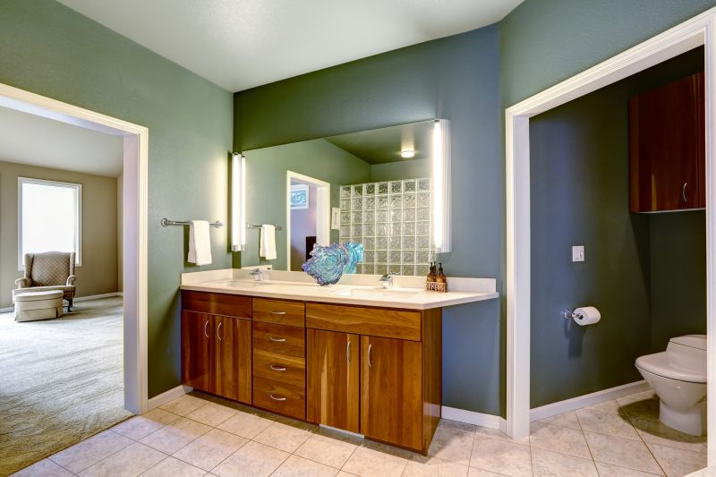Modern Vanity with Lighting