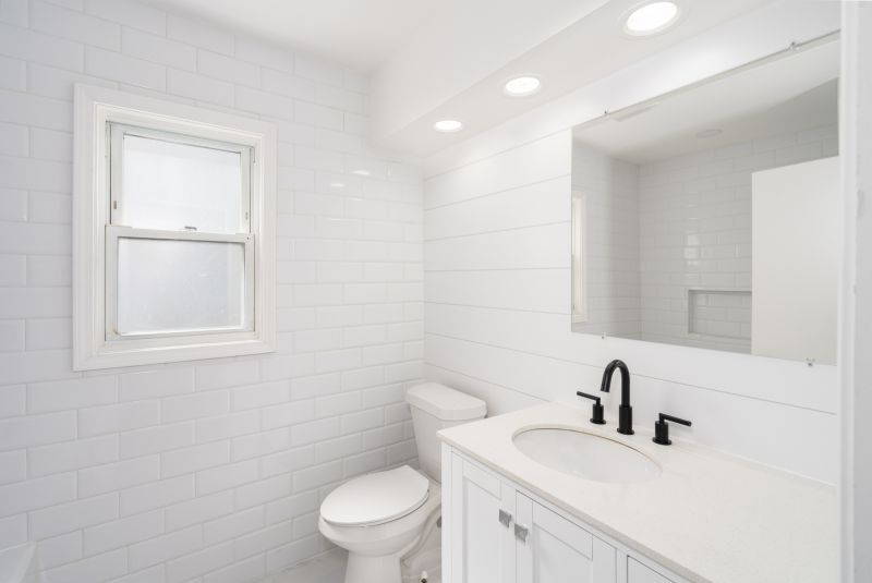 Wide View of Renovated Bathroom