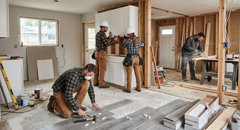 Living Room Remodeling in Denver County, CO