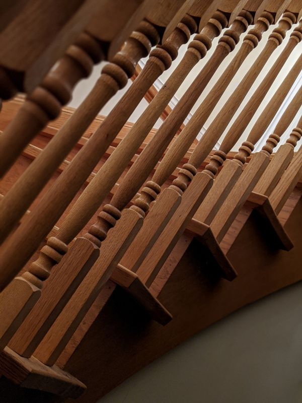 Well-maintained banisters enhance overall appeal